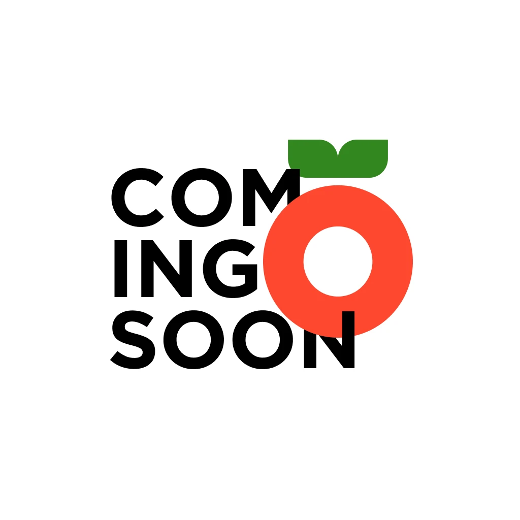 FitCounter 'Coming Soon' brand mark: a tomato-and-leaf icon over bold lettering